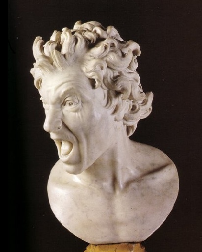 Bernini, Anima dannata (autoritratto)