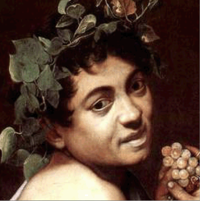 Caravaggio,
                  Bacchino malato