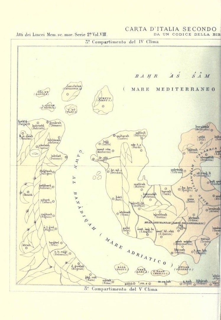 Italia - Tabula 1
