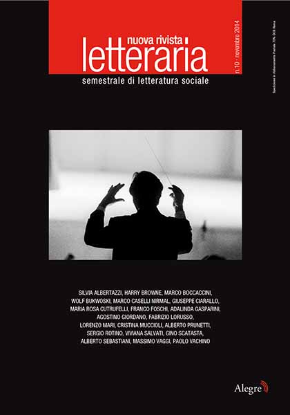 Nuova rivista letteraria - Locandina